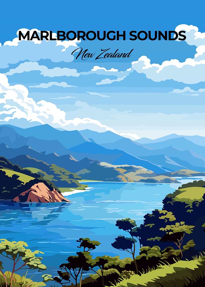 Marlborough Sounds, New Zealand