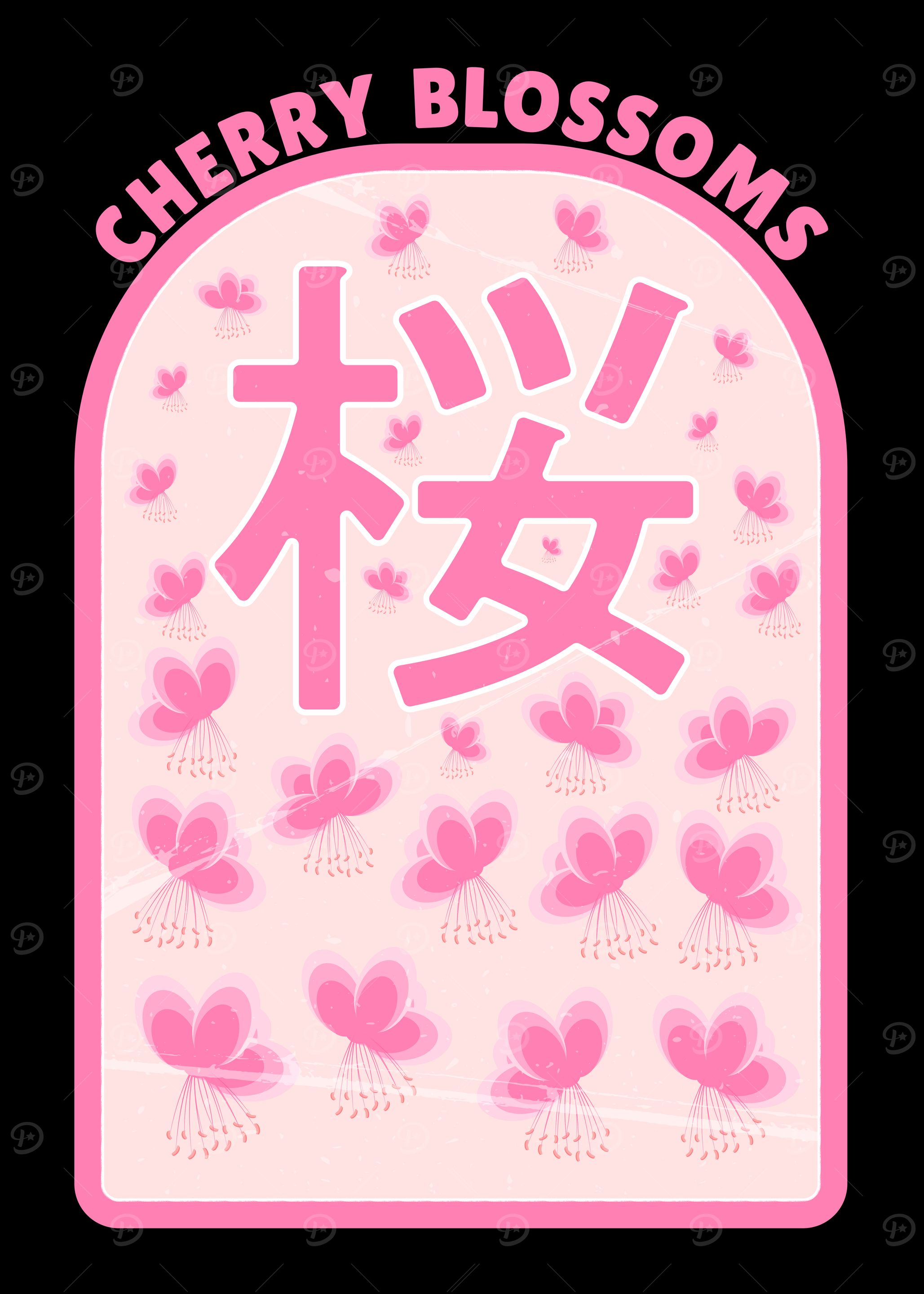 Cherry Blossom Japanese Design