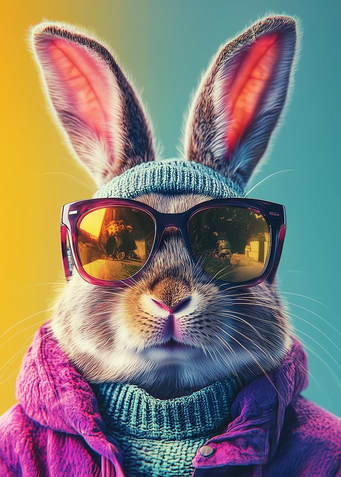 Cool Easter Bunny