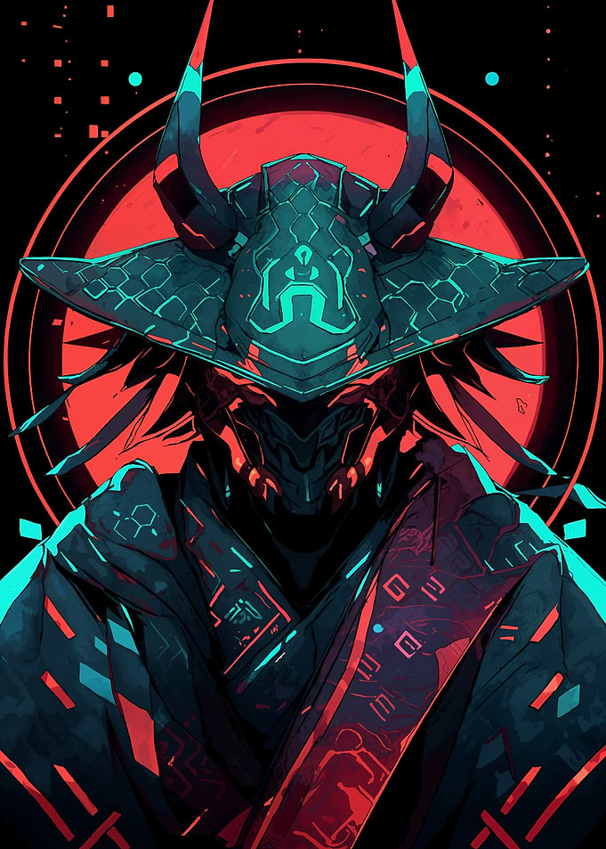 Cyberpunk Samurai