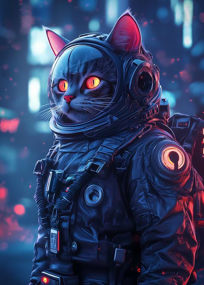 Cat Astronaut