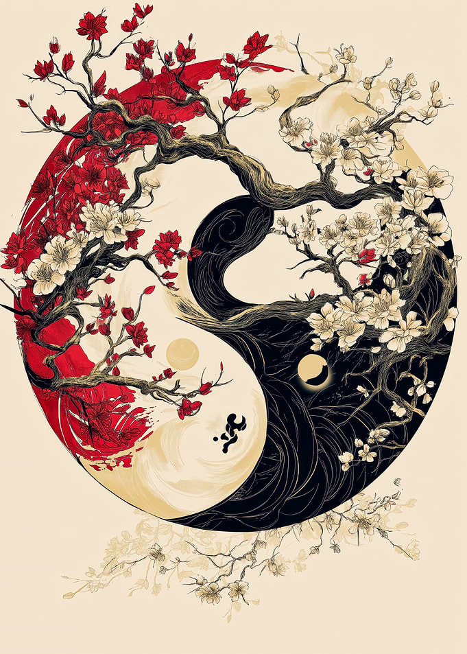 Yin Yang Cherry Blossom