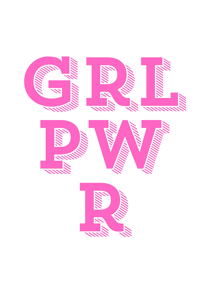 Girl Power Graphic