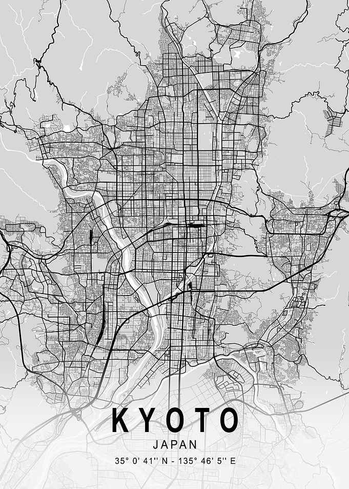 Kyoto Light City Map