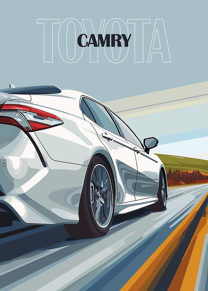 Toyota Camry Car Ad