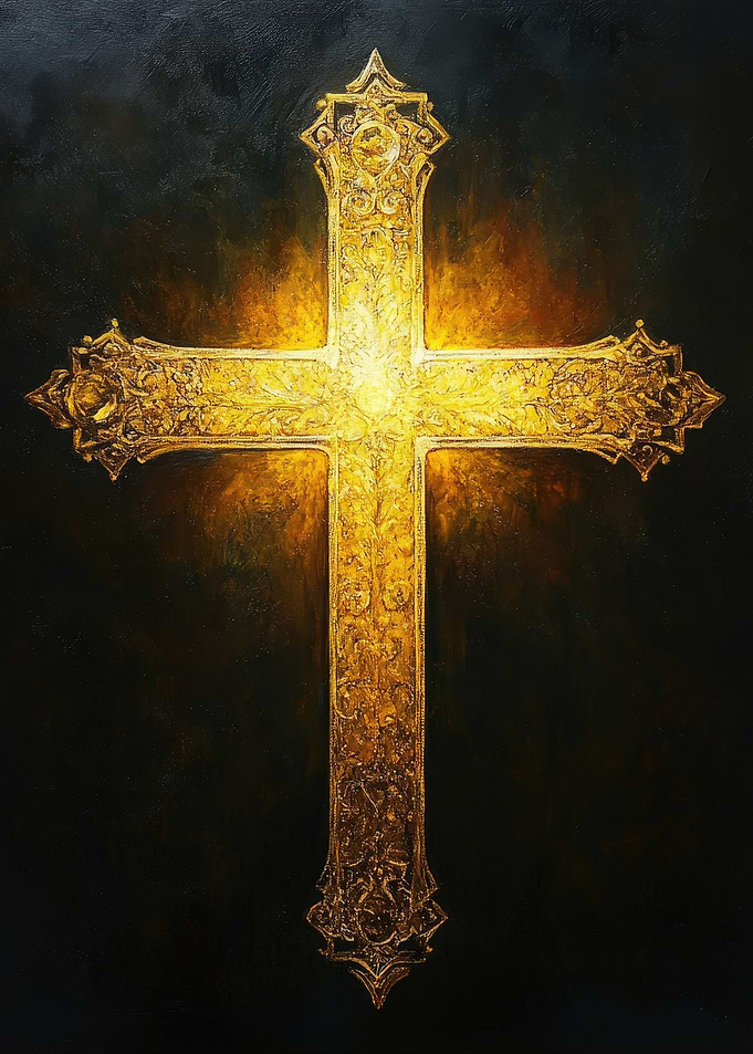 Ornate Golden Cross