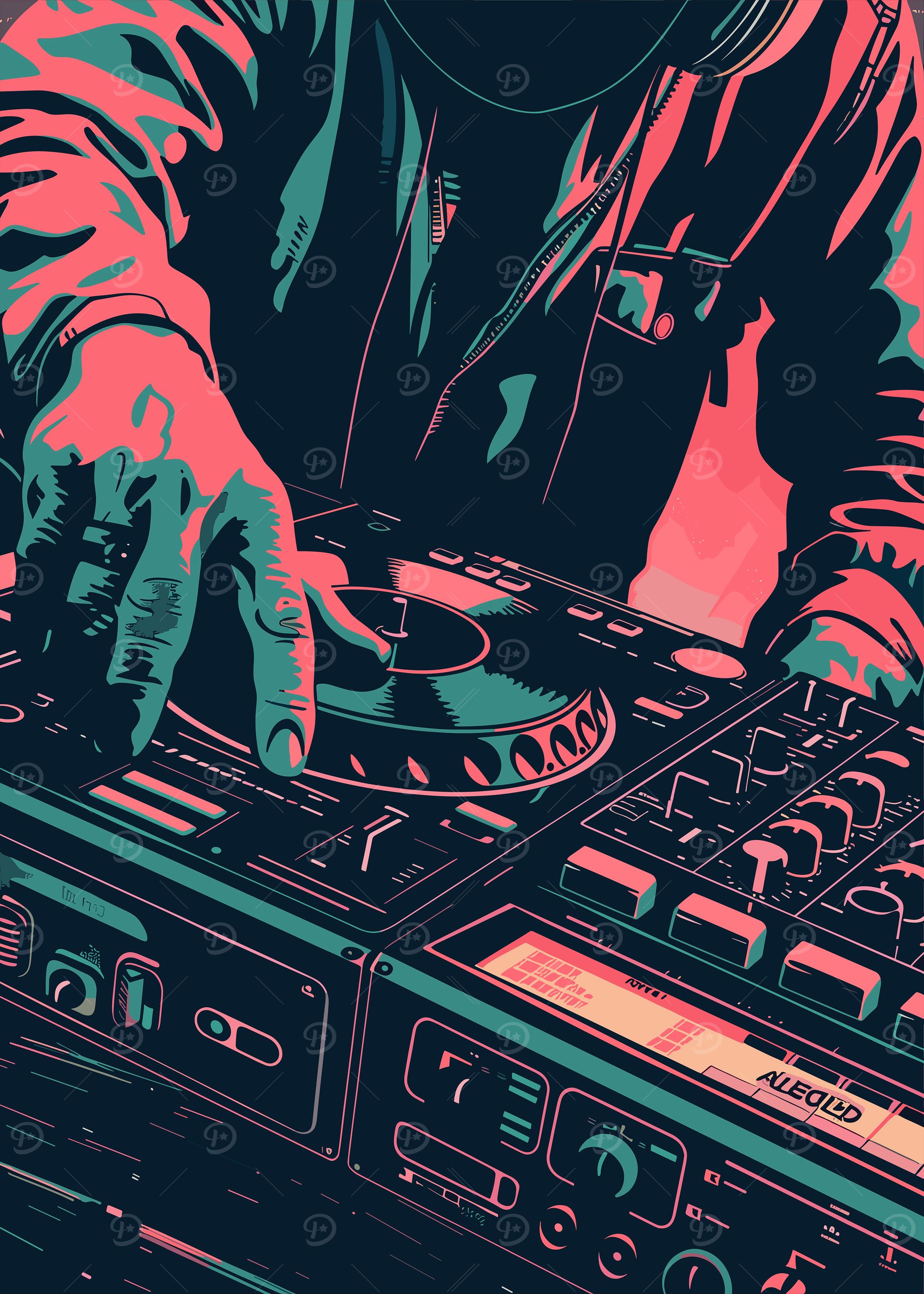 DJ Mixing Music