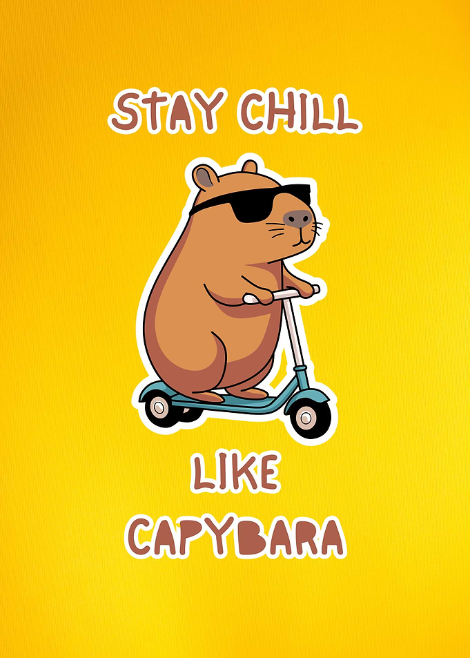 Capybara Chill Vibes