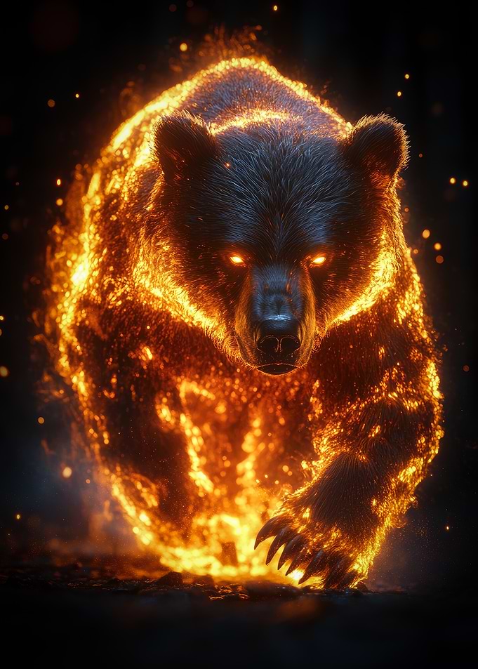 Fiery Bear
