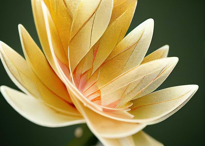 Golden Flower Close-up
