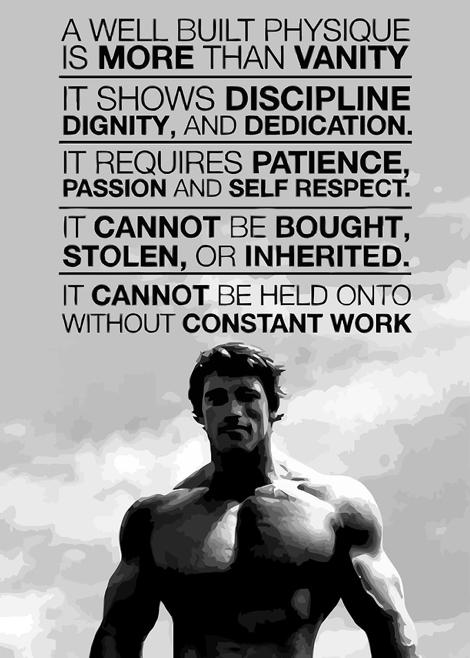 Muscular Physique Quote