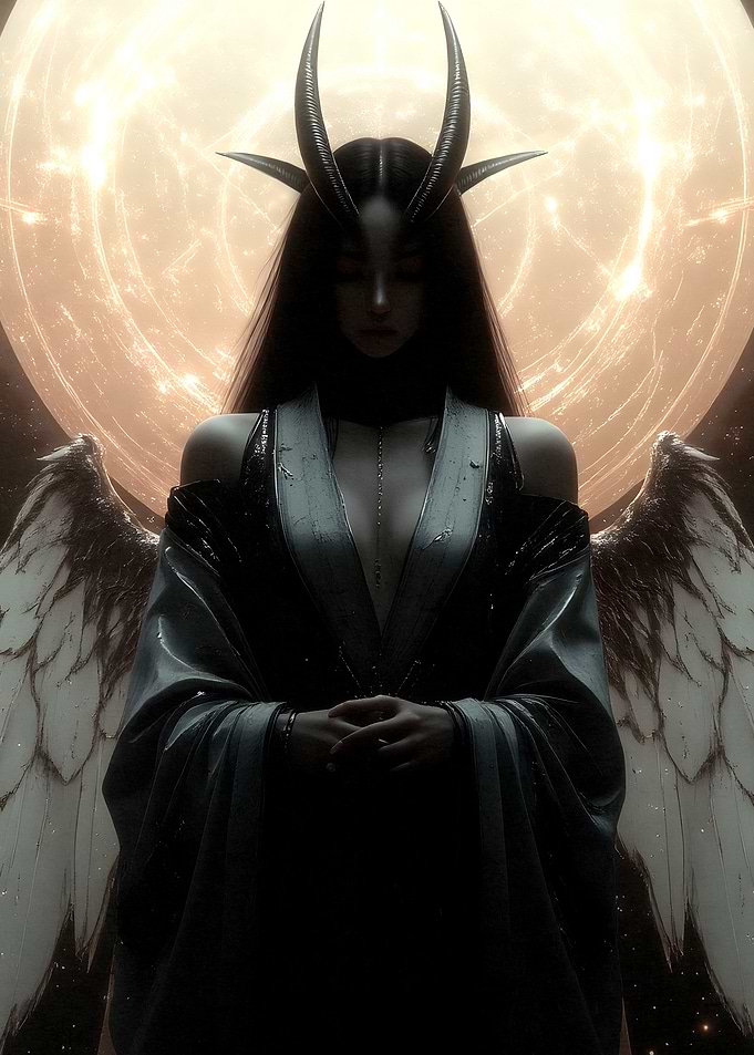 Angel with Horns
