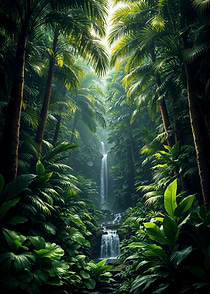 Lost Paradise: Hidden Jungle Waterfall