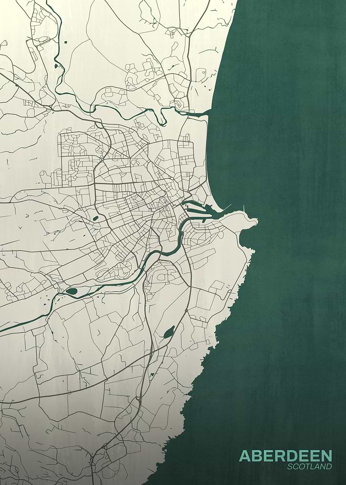Aberdeen City Map
