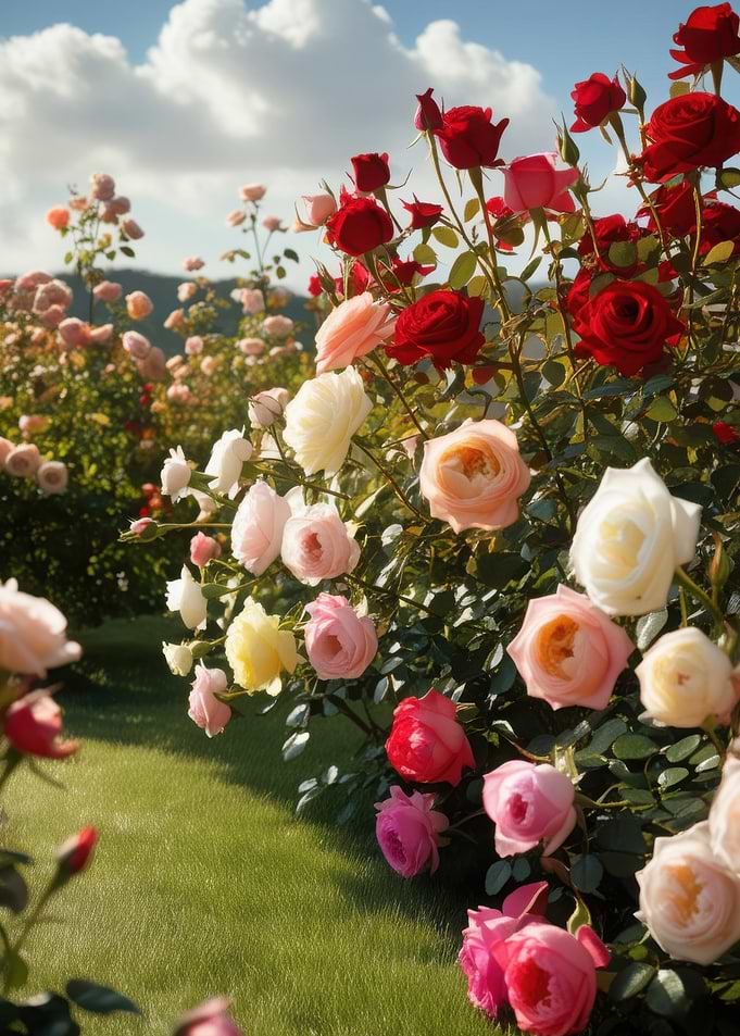Rose Garden Bloom