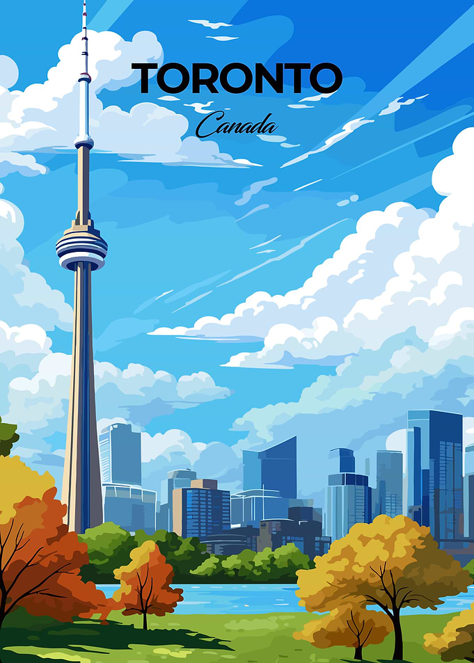 Toronto Canada Skyline