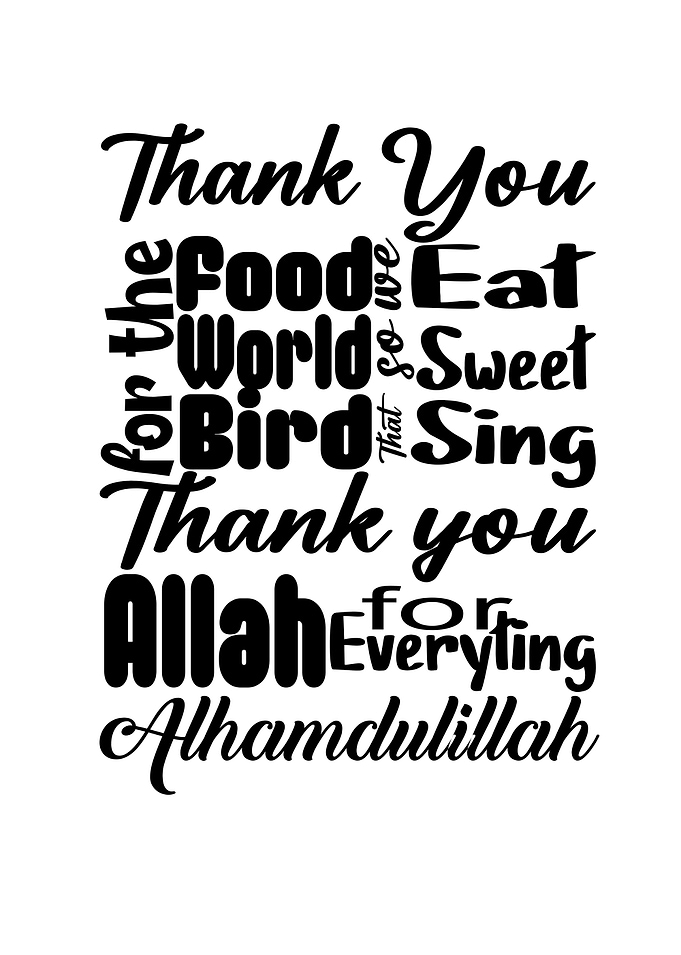 Thank You Allah