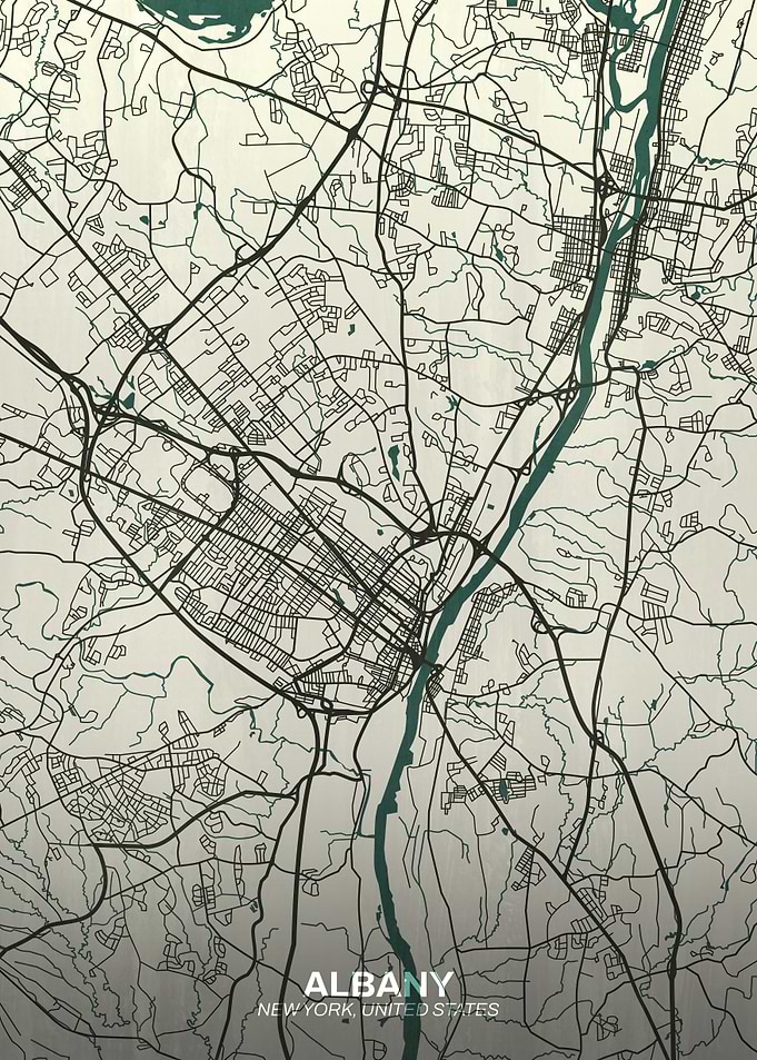 Albany City Map