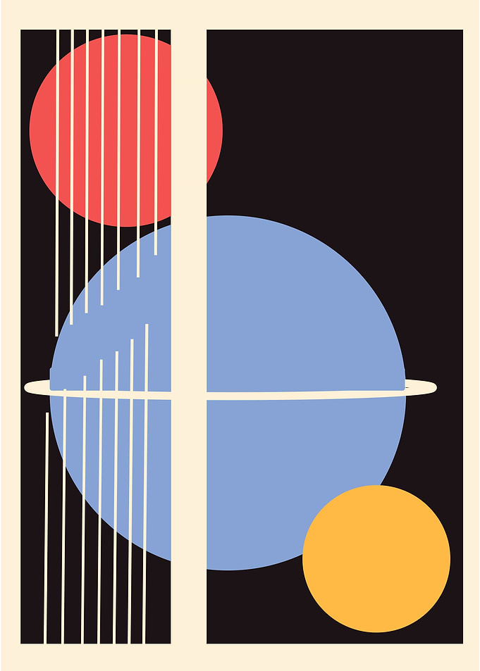 Abstract Geometric Art