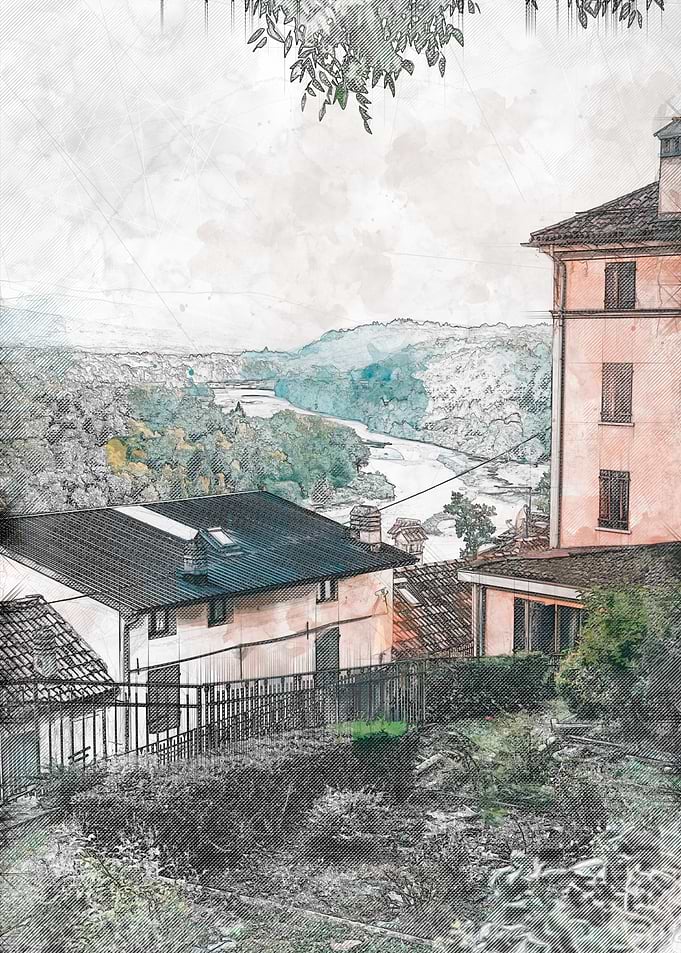 River View from Italian Town