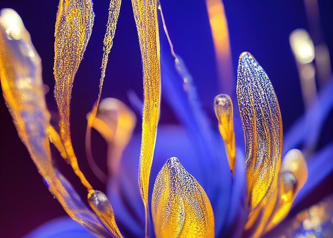 Golden Flower Macro