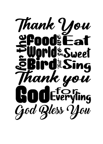 Thank You God