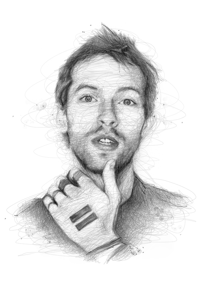 Pencil Sketch Portrait