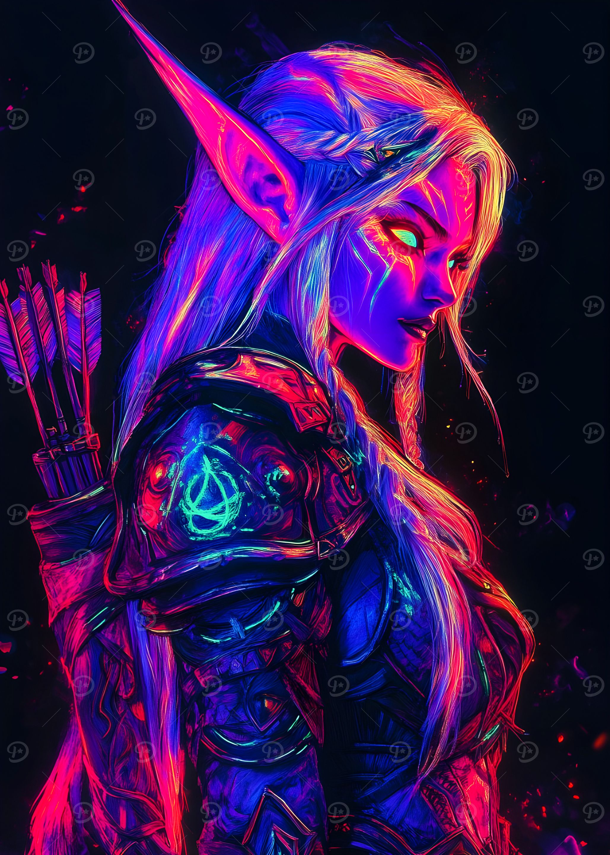Elf Mystic Warrior