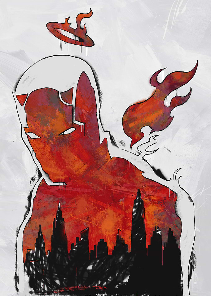 Daredevil Flames