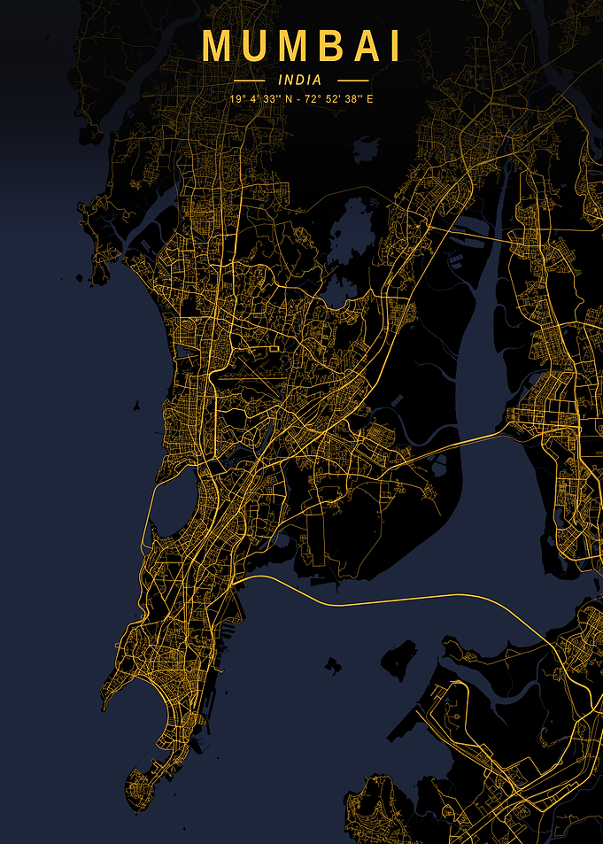 Mumbai Golden City Map