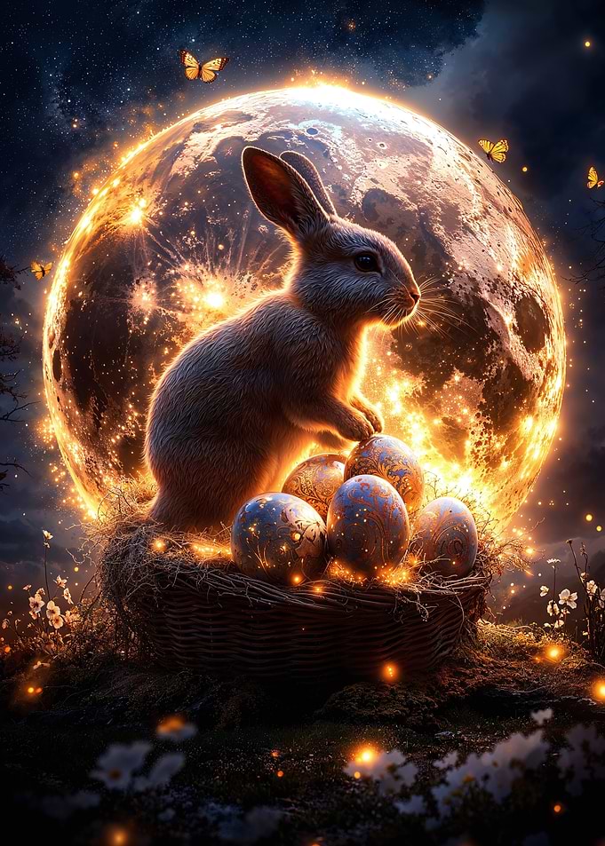 Easter Bunny Moon