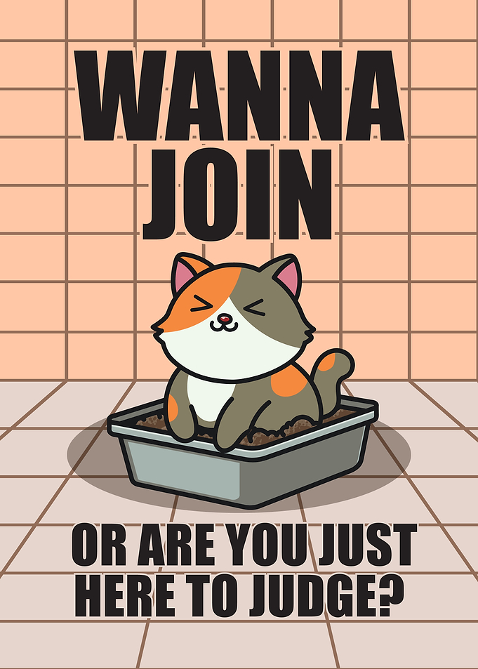 Funny Bathroom Cat Meme