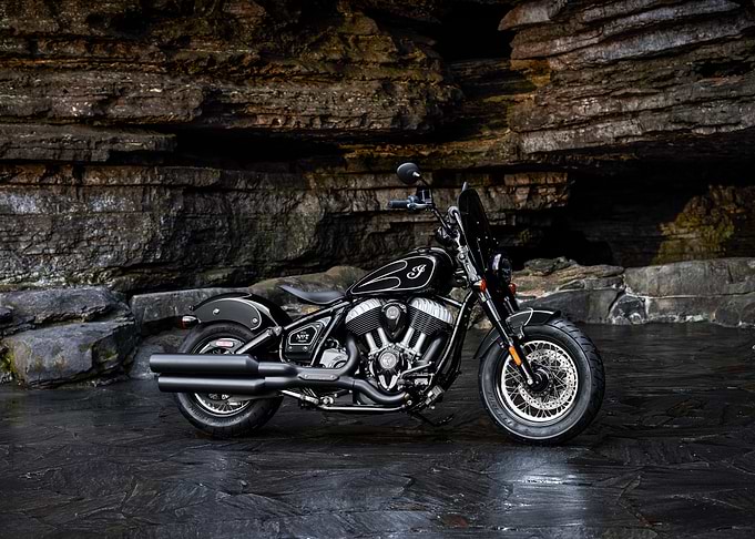 Black Indian Motorcycle