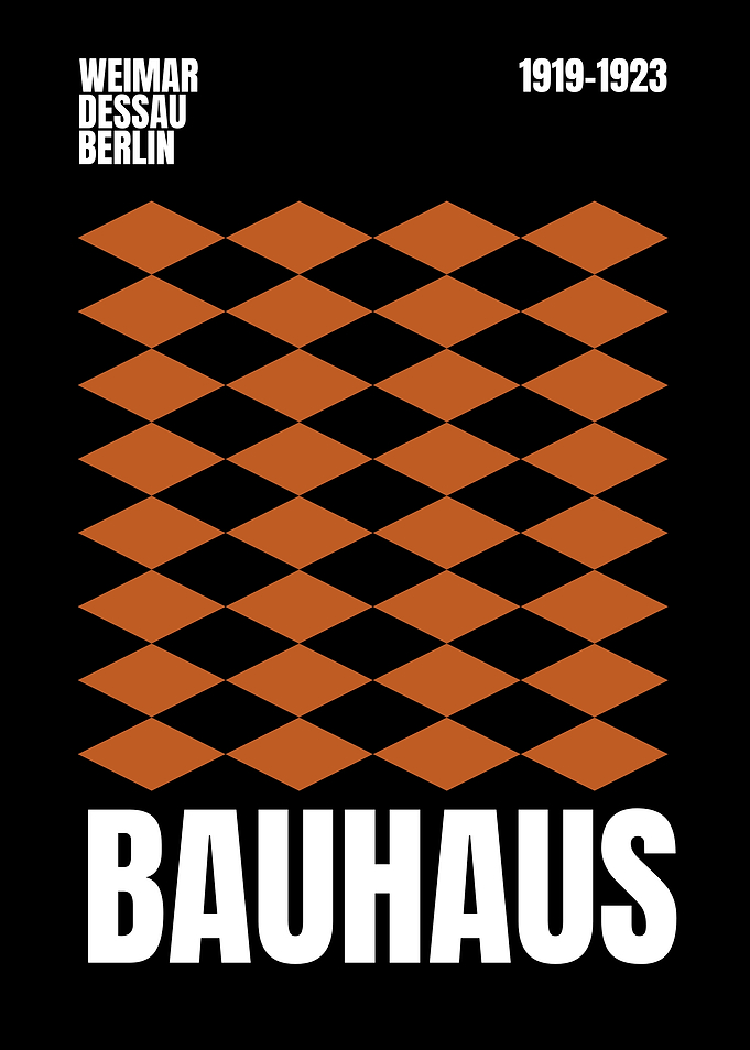 Bauhaus Geometric Weimar Dessau Berlin 1919-1923