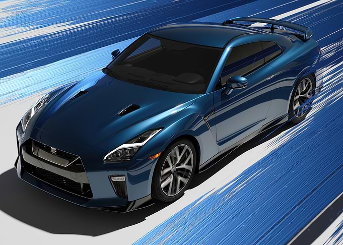 Nissan GT-R Blue