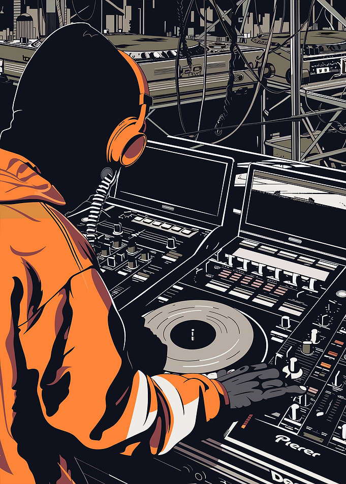 DJ Mixing Music
