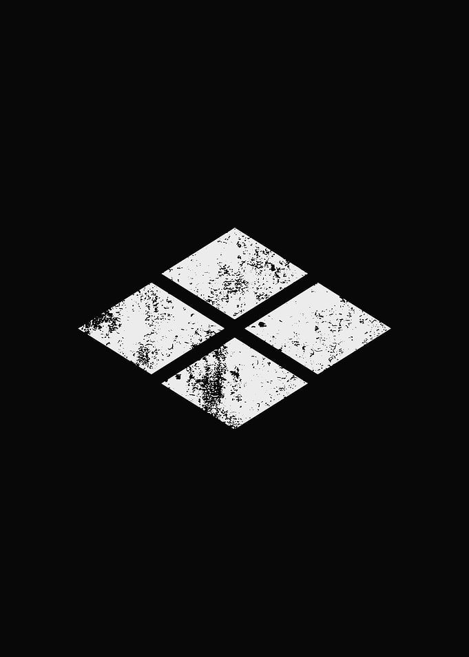 Grunge Diamond Logo