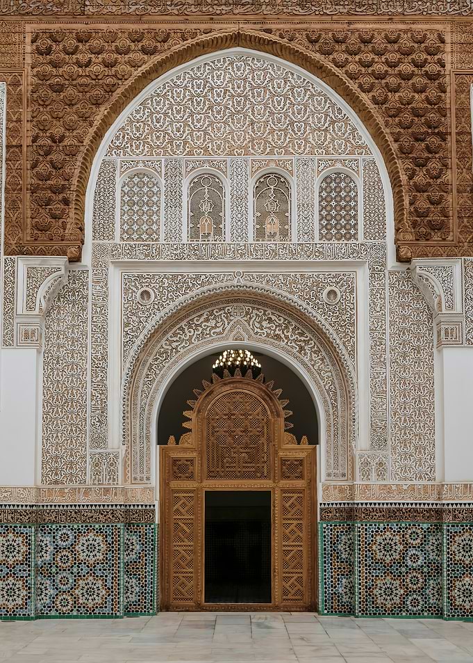 Ornate Moroccan Doorway