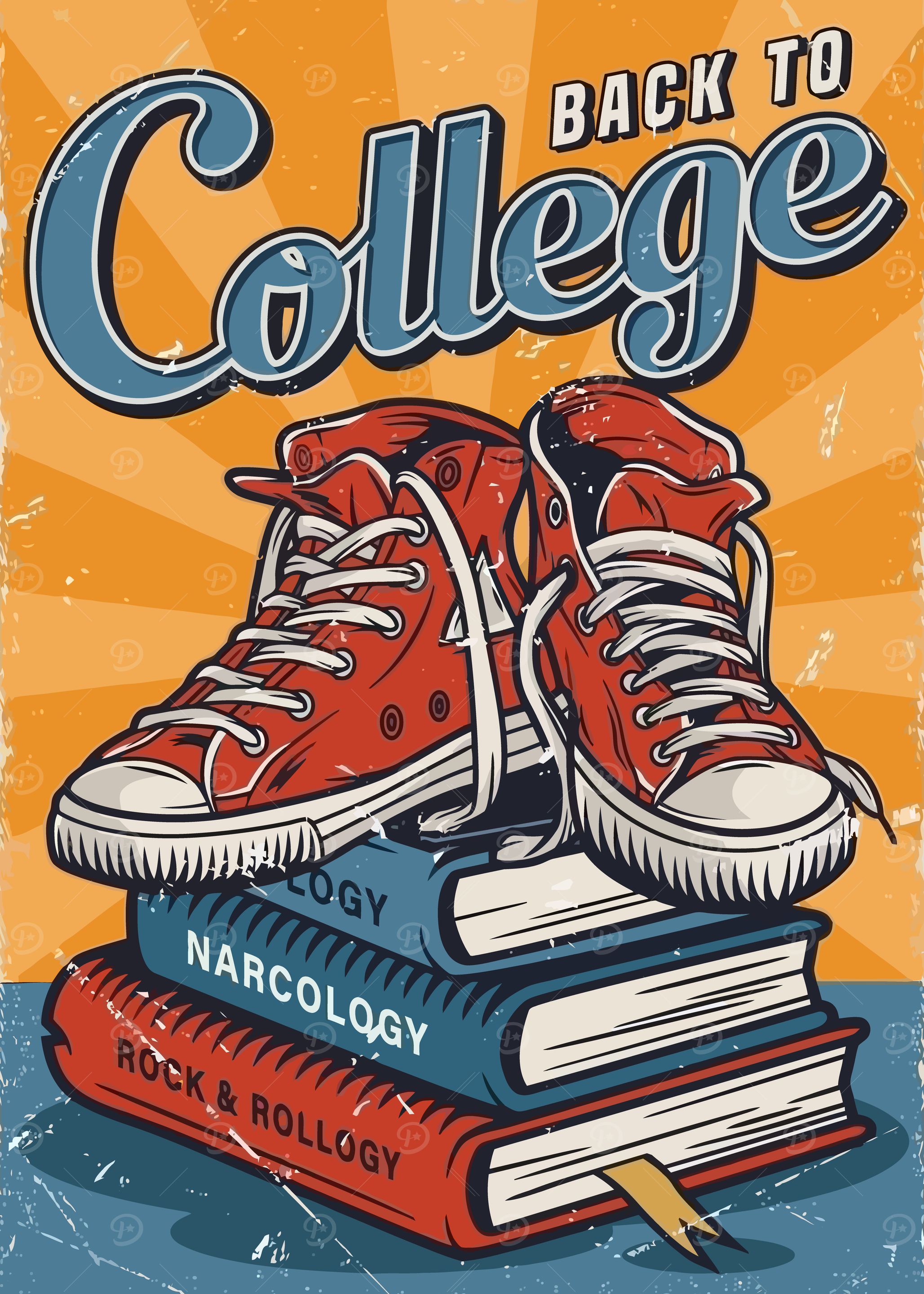 Back to College Poster