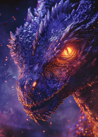 Dragon Close-Up