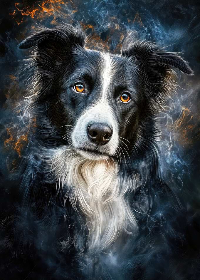 Border Collie Portrait