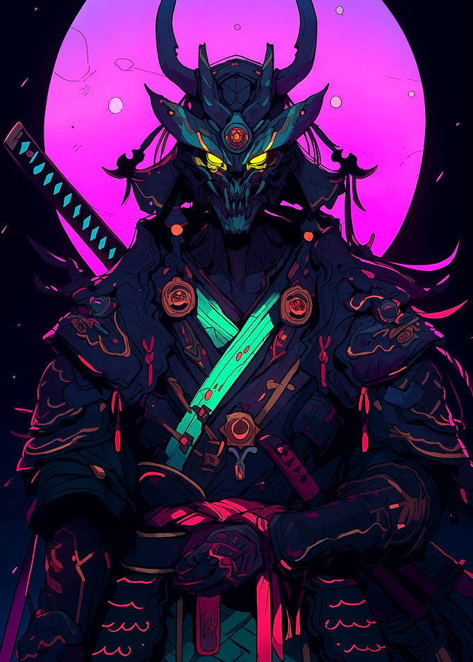 Cyberpunk Samurai
