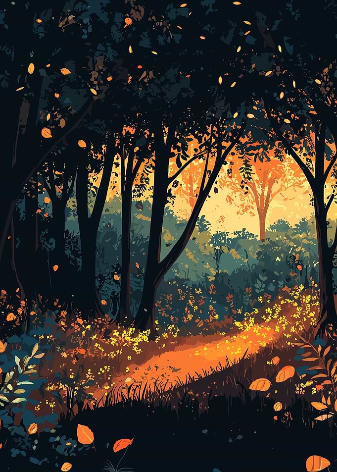 Autumn Forest Path