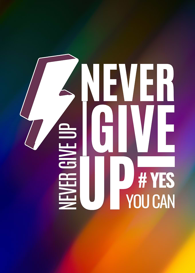 Never Give Up Poster