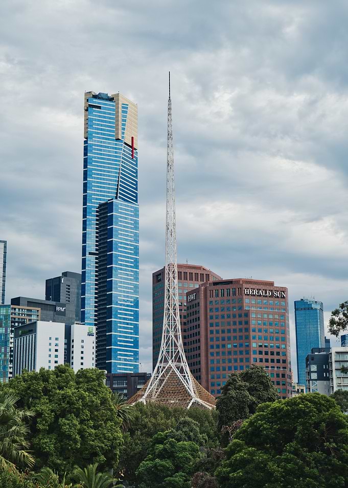 Melbourne Skyline with Spire
