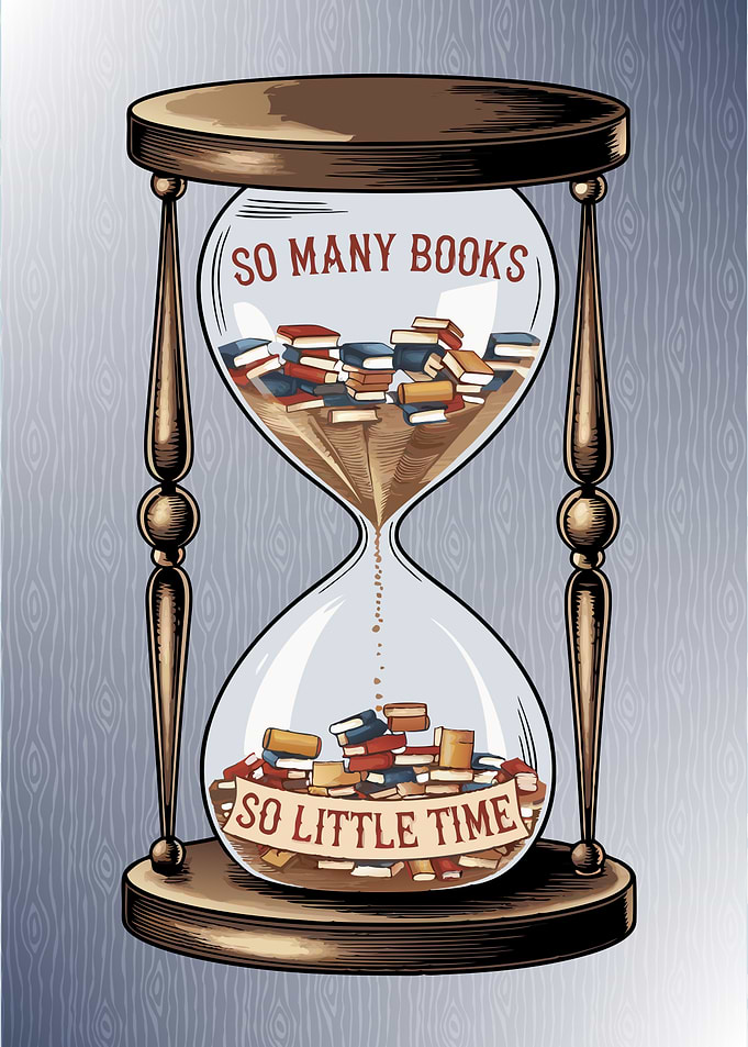 So Many Books, So Little Time – Hourglass of Books