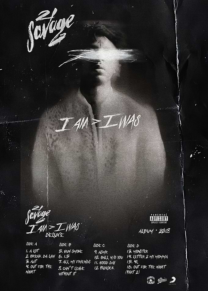 21 Savage Album Cover