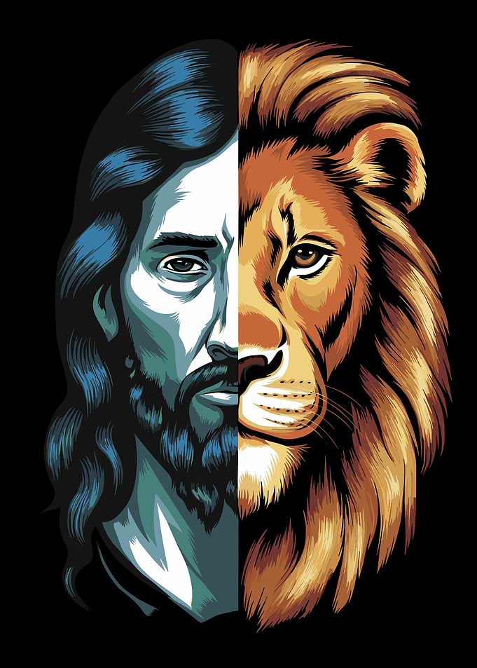 Jesus Lion Fusion