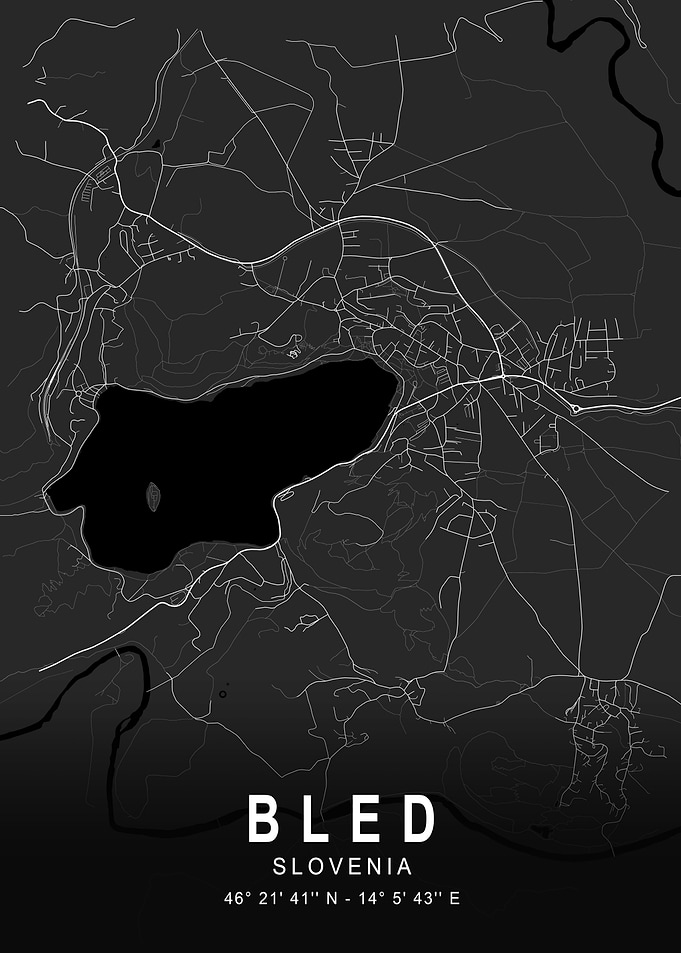 Bled Dark City Map