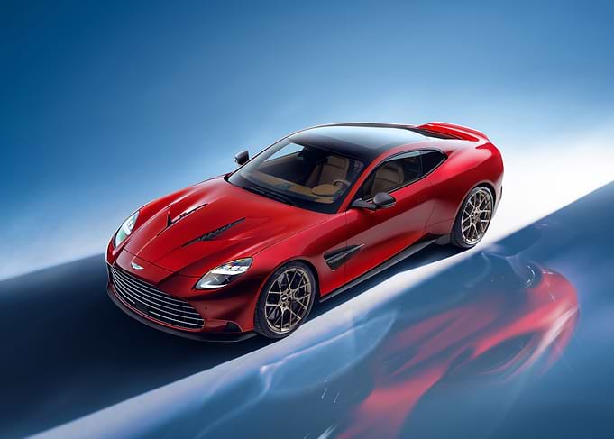 Aston Martin Red Sports Car